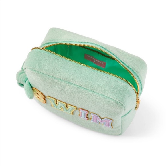 🩱Stoney Clover Lane x Target Green Terry Cloth SWIM Large Pouch🩱 - Picture 3 of 10